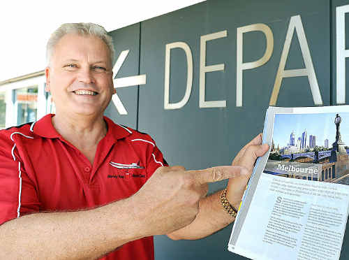 Len Norton is working towards getting charter flights from Melbourne to the Fraser Coast.